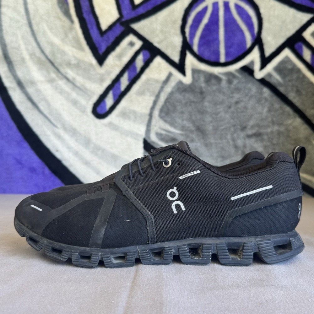 Size 13 - On Cloud 5 Men's Black‎ Running Athletic Shoes Sneakers 59.98986 Rough